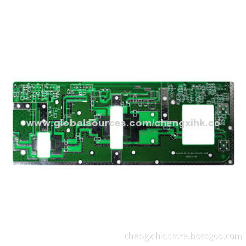 Ceramics High-frequency PCB with HASL Surface Finish, Made of Rogers, Suitable for Electronics